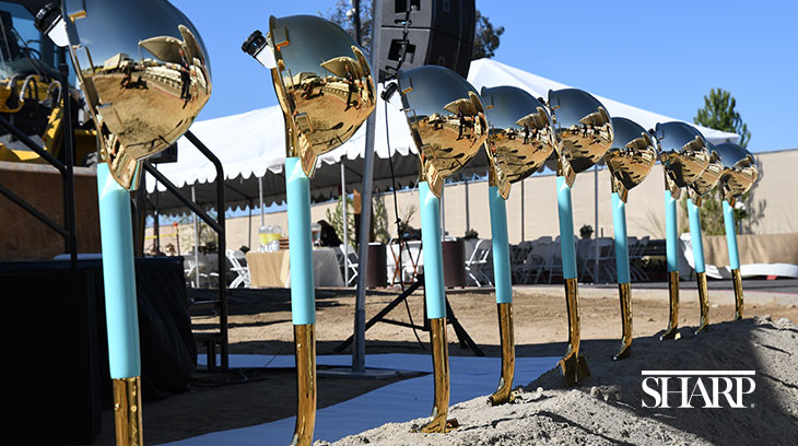 Sharp Chula Vista broke ground on a next-generation hospital on November 10, 2016.