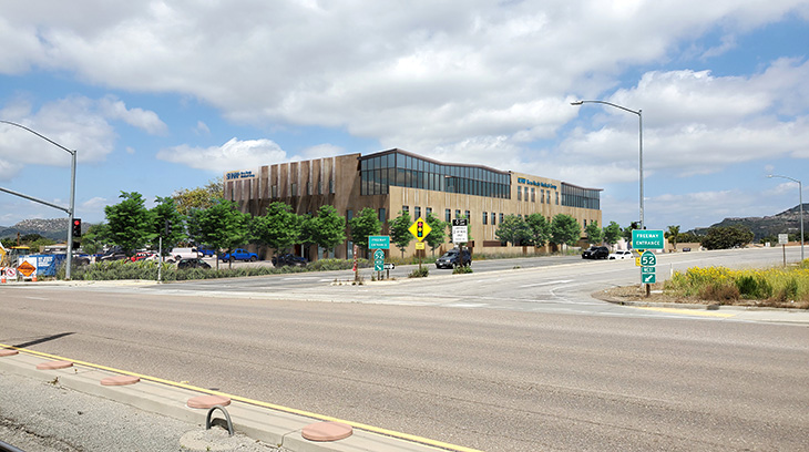 Easy access to our new medical center from SR-52. Easy access to Sharp Rees-Stealy Santee from SR-52