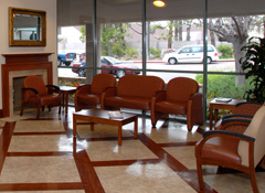 Women's Center Lobby at Sharp Grossmont Hospital